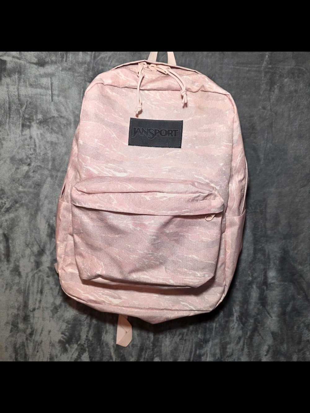 Jansport Pink Camouflage Classic Backpack